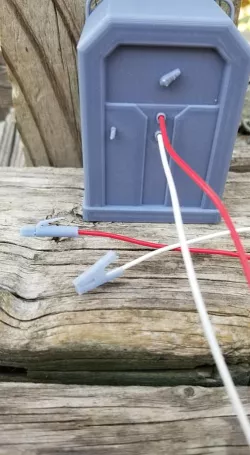 Welder with stinger and clamp