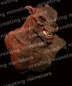 werewolf bust