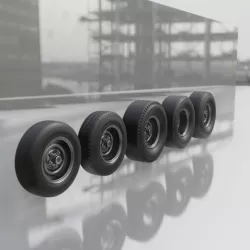 Wheels for Gasser, Hot-rod, drag cars - 27nov-01
