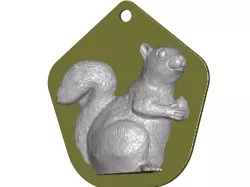 Wind Chime Upgrade – 3d Squirrel Sail – Wind Catcher