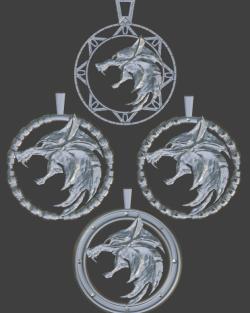 witcher medallion netflix 3d models 【 STLFinder