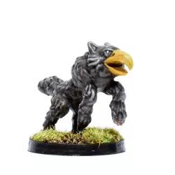 Wolf hunter with a beak  (inspired by critical role narrative telephone)