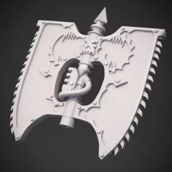 World Eater Large chainaxe head