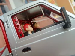 WPL D12 roll cage interior
