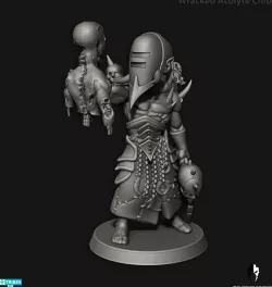 Wracked Warrior Acolyte - Chibi