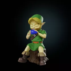 Young LInk - Zelda Ocarina of Time