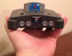 π64 (mini N64 case for RPi3 & 4)
