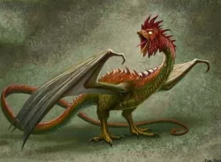 🐔🐲Cockatrice / Basilisk model🐲🐔