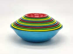 12 Tiny Nesting Bowls - Great for board game & doodad organizing - Matryoshka bowls