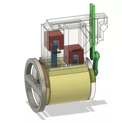 2 cylinder Air engine