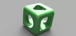 20mm Calibration Hollow cube - squid game