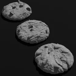 25mm Chocolate Chip Cookie Bases