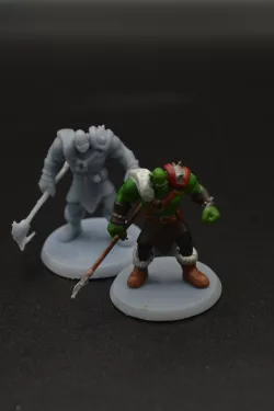 28mm Orc w/ Interchangeable Weapons - COMMERCIAL LICENSE
