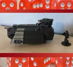 28mm Sci Fi Futuristic Light Tank AFV