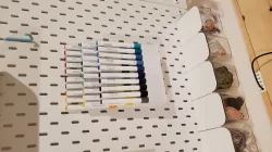 30 Marker/Pen Organizer for Cricut and Other Brand Markers (Desktop, Pegboard or SKADIS Mount) (STL and 3MF Files)