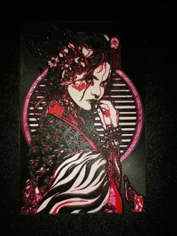 3d art canvas Pirate Geisha