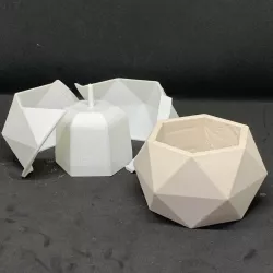3D print Minimalist Mold - Reusable mold pot with drainage