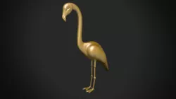3D Printable Flamingo