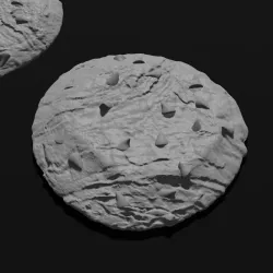 60mm Chocolate Chip Cookie Bases