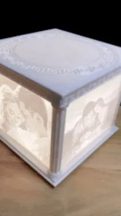 Altar of Love - Lithophane lamp