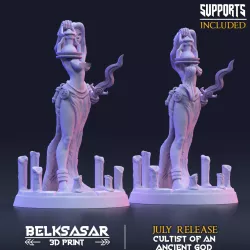 Ancient god Cultists Nude and Normal - D
