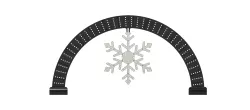 ARCH WITH SWAPABLE CENTER PROPS