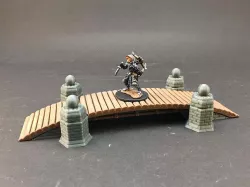 Arched Bridge #1 for 28mm miniatures gaming