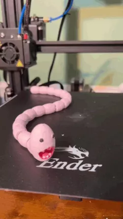 Articulated Alaskan Bull Worm (SpongeBob)