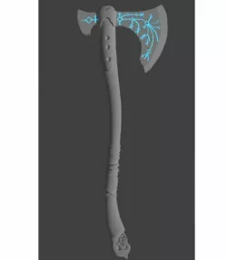 Axe Leviathan Kratos 4 parts