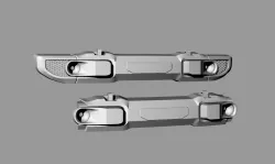 AXIAL SCX10 3 III FRONT BUMPER JEEP WRANGLER JL
