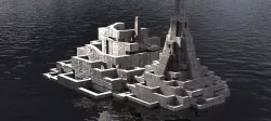 Aztec Ritual Mazes With Pyramid 2