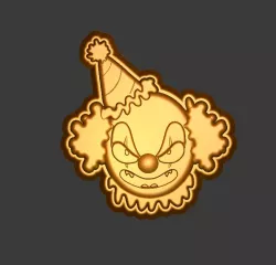Bad clown Stl File