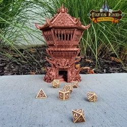 Barbarian Dice Tower - SUPPORT FREE!