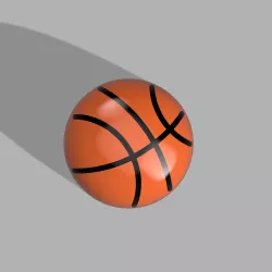 Basketball ball Stl File