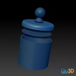 Beautiful box with knob