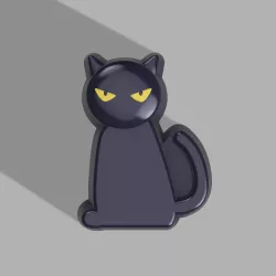 Black cat Stl File