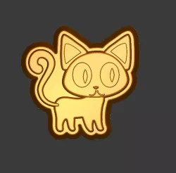 Black cat Stl File