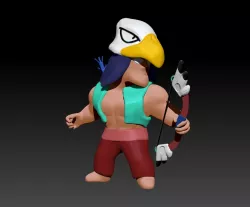 BO 3D Printer Model - Star Brawl (Print as TOY or Statue)