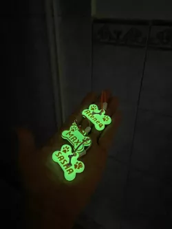 Bone-shaped dog medal pack (48 STL