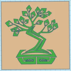 BONSAI PICTURE 3D
