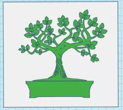 BONSAI TREE PICTURE 3D