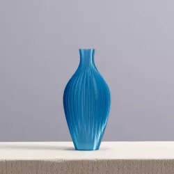 Bottle vase with texture, (vase mode stl) | Slimprint
