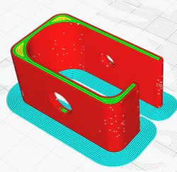 Cable organizer (tape or screw)