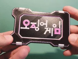 CARDHOLDER-WALLET (only back plate with logo Squid Game)