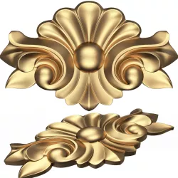Carved Plaster Molding Decoration 020