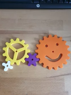Child toy gears
