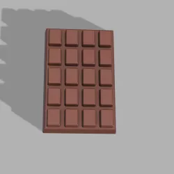 Chocolate bar Stl File