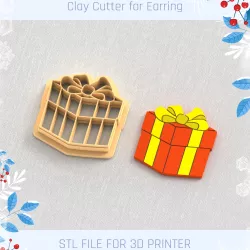 Christmas gift Clay Cutter, Winter Earring Cutters, Christmas Clay Cutters, Mini Clay Cutters 3 Sizes