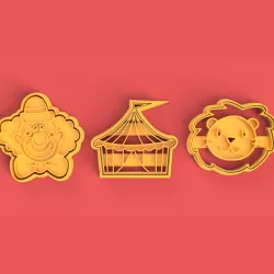 circus cookie cutters / circus cookie cutters