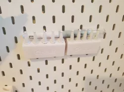 Cricut TrueControl Razor Blade and Weeding Tool Holders (Ikea SKADIS or Desktop)